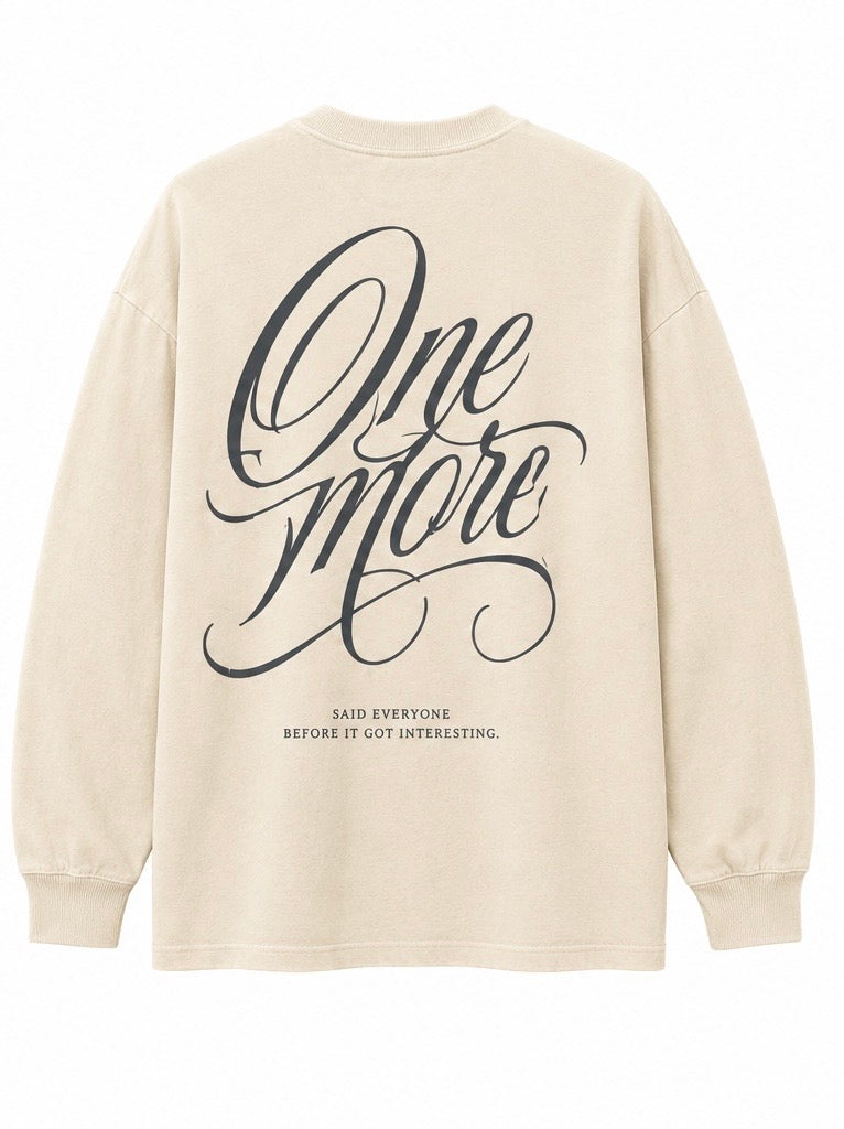 One More Long Sleeve
